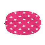 White Dove Breast Cancer Pattern Print Car Side Mirror Covers