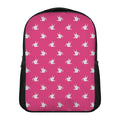 White Dove Breast Cancer Pattern Print Casual Backpack