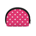 White Dove Breast Cancer Pattern Print Coin Purse