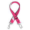 White Dove Breast Cancer Pattern Print Dog Seat Belt