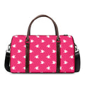 White Dove Breast Cancer Pattern Print Duffel Bag