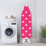White Dove Breast Cancer Pattern Print Ironing Board Cover