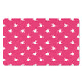 White Dove Breast Cancer Pattern Print Polyester Doormat