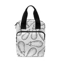 White Eggplant Drawing Print Bible Tote Bag