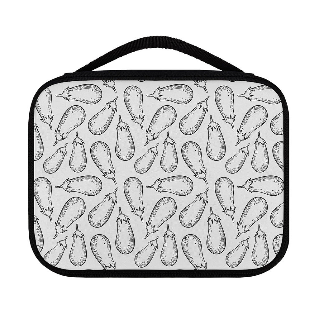 White Eggplant Drawing Print Classic Bible Case
