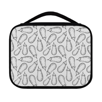 White Eggplant Drawing Print Classic Bible Case