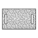 White Eggplant Drawing Print Golf Cart Seat Cover