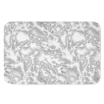 White Electric Lightning Print Indoor Door Mat