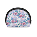 White Fairy Rose Unicorn Pattern Print Coin Purse