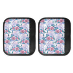 White Fairy Rose Unicorn Pattern Print Handle Covers