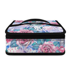 White Fairy Rose Unicorn Pattern Print Small Lunch Bag