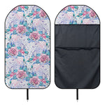 White Fairy Rose Unicorn Pattern Print Waterproof Car Seat Cover