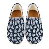 White Ghost Pattern Print Casual Shoes