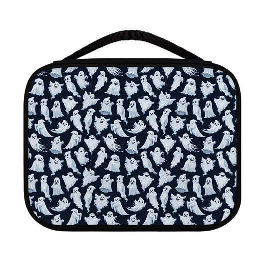 White Ghost Pattern Print Classic Bible Case