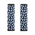 White Ghost Pattern Print Handle Covers