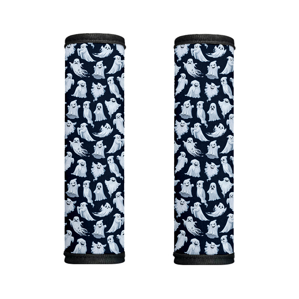 White Ghost Pattern Print Handle Covers