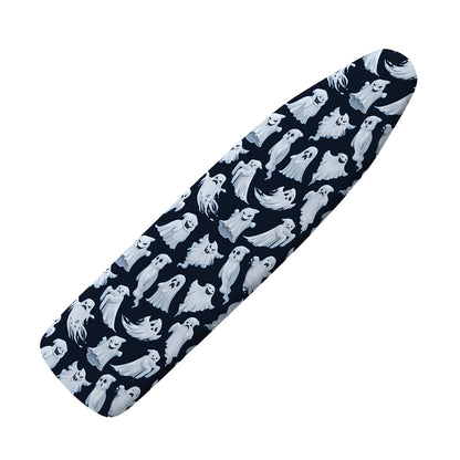 White Ghost Pattern Print Ironing Board Cover