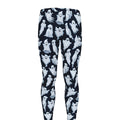 White Ghost Pattern Print Men's Leggings
