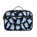 White Ghost Pattern Print Portable Lunch Bag