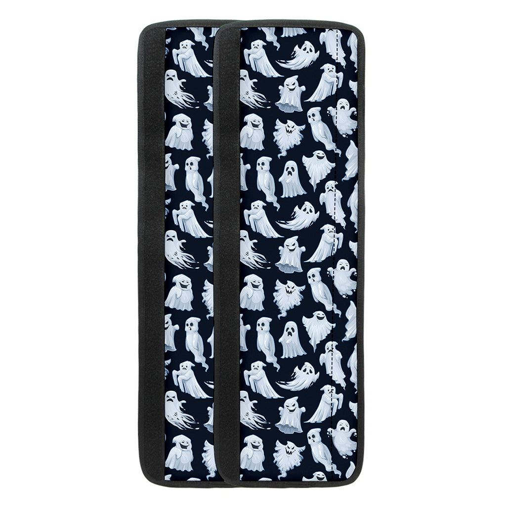 White Ghost Pattern Print Refrigerator Handle Covers