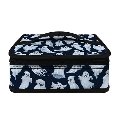 White Ghost Pattern Print Small Lunch Bag