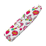 White Girly Unicorn Pattern Print Ironing Board Cover