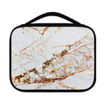 White Gold Grunge Marble Print Classic Bible Case