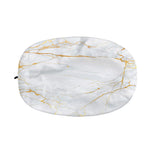 White Gold Scratch Marble Print Car Side Mirror Covers