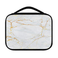 White Gold Scratch Marble Print Classic Bible Case