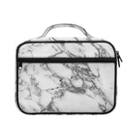 White Gray Marble Print Briefcase Bible Bag