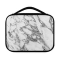 White Gray Marble Print Classic Bible Case