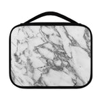 White Gray Marble Print Classic Bible Case