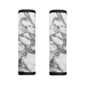White Gray Marble Print Handle Covers