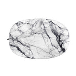 White Gray Scratch Marble Print Car Side Mirror Covers
