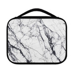 White Gray Scratch Marble Print Classic Bible Case