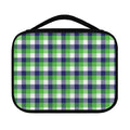 White Green And Blue Buffalo Plaid Print Classic Bible Case