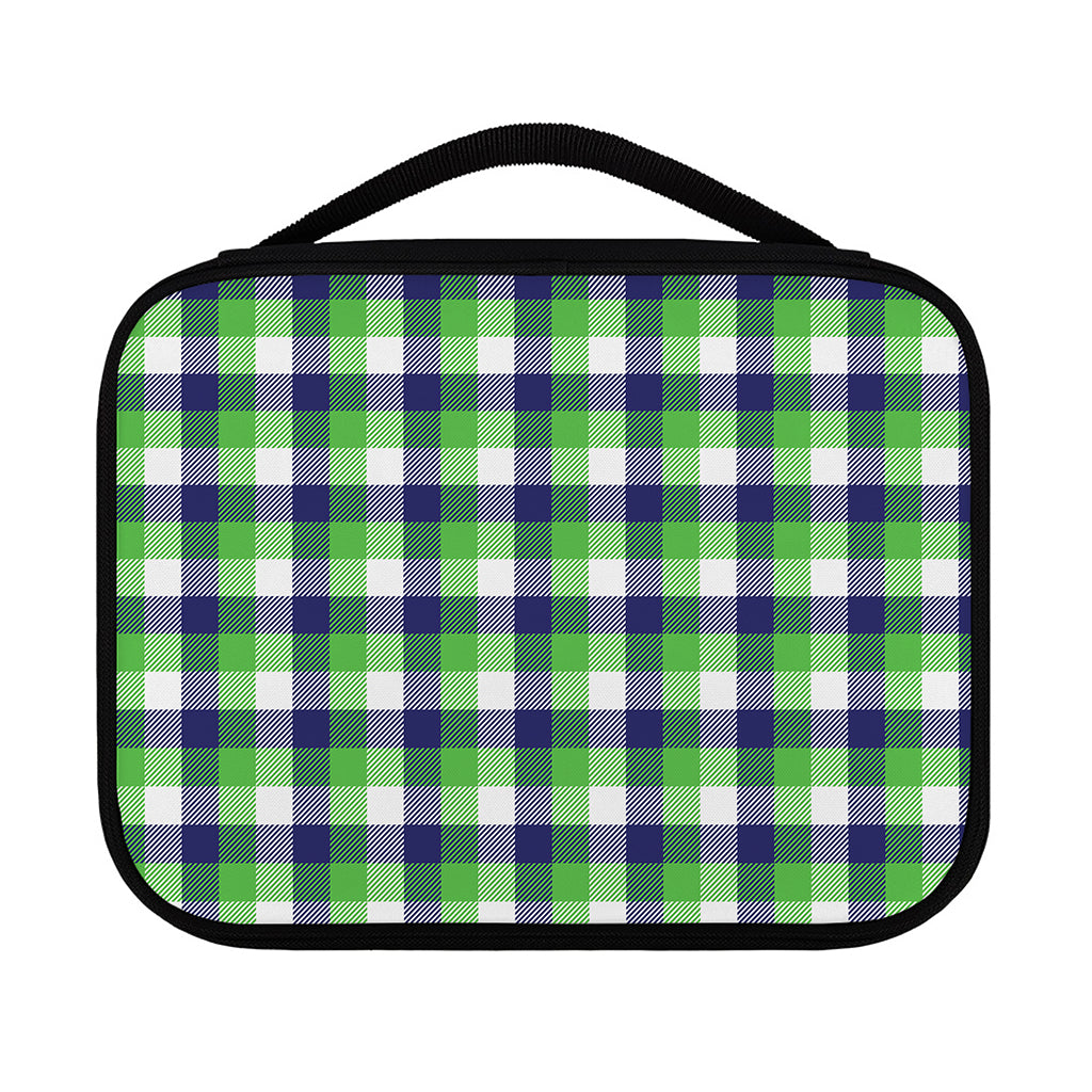 White Green And Blue Buffalo Plaid Print Classic Bible Case