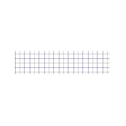 White Grey And Purple Tattersall Print Bed Runner