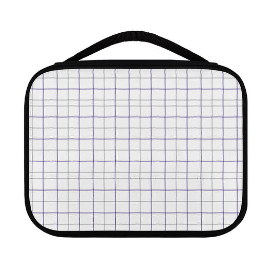 White Grey And Purple Tattersall Print Classic Bible Case