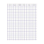 White Grey And Purple Tattersall Print Curtain