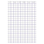 White Grey And Purple Tattersall Print Curtain