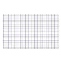 White Grey And Purple Tattersall Print Polyester Doormat