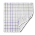 White Grey And Purple Tattersall Print Silk Bandana
