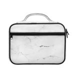 White Grunge Marble Print Briefcase Bible Bag