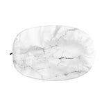 White Grunge Marble Print Car Side Mirror Covers