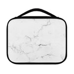 White Grunge Marble Print Classic Bible Case