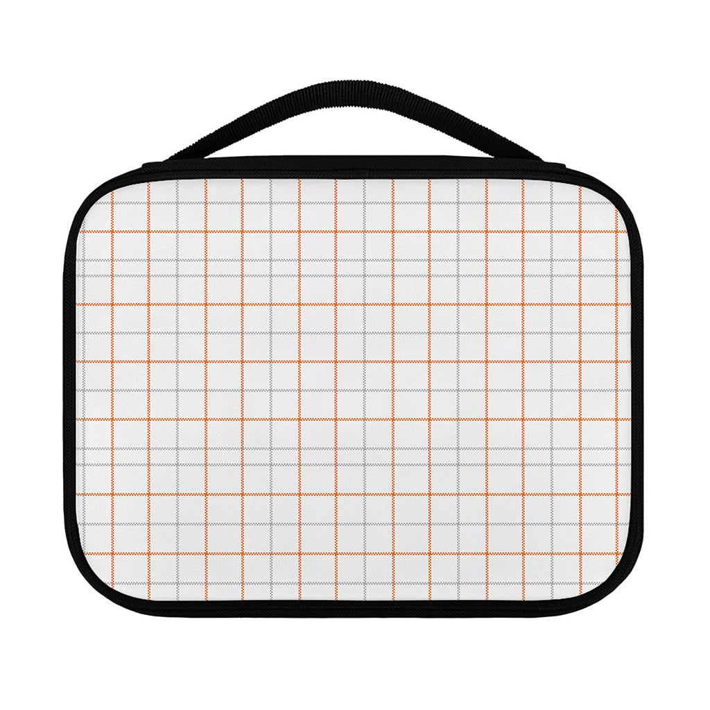 White Halloween Tattersall Pattern Print Classic Bible Case