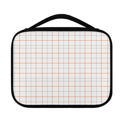 White Halloween Tattersall Pattern Print Classic Bible Case