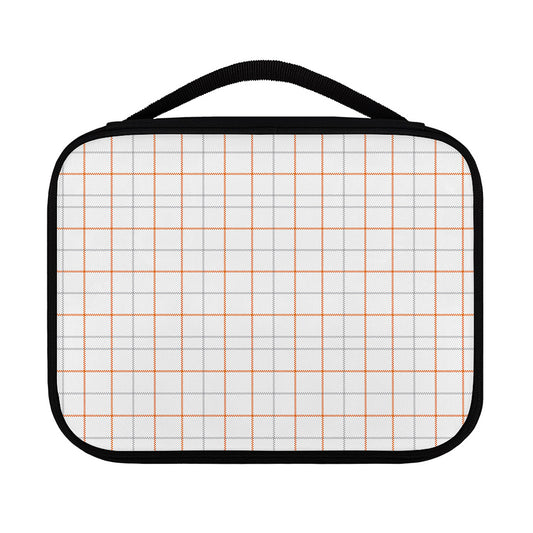 White Halloween Tattersall Pattern Print Classic Bible Case