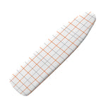White Halloween Tattersall Pattern Print Ironing Board Cover